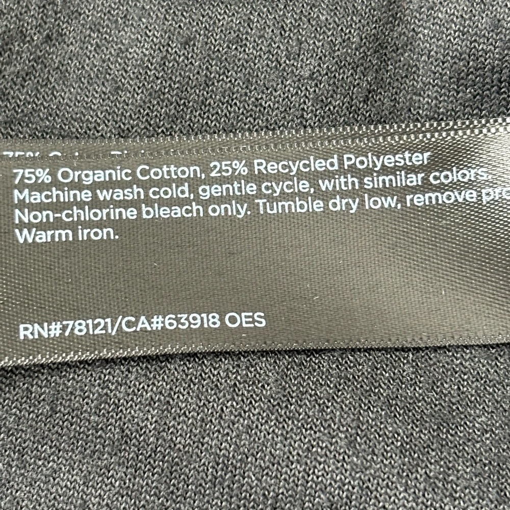 EILEEN FISHER VELOUR CREW NECK TUNIC TOP - Picture 7 of 7